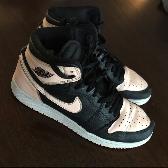 Nike Air Jordan Retro High “Crimson Tint” Black Peach Sneakers Size Y6.5 - Picture 5 of 14